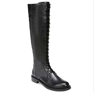 SAM EDELMAN Nance Black Leather Womens Knee High Rider Boot NWT sz 9